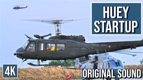 huey helicopter start up video